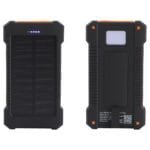 Custom Fusion 5000mAh Solar-Charging Power Bank - 1
