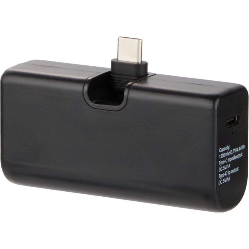 Custom Stay Powered 1200 mAh Power Bank with Type-C Tip - 7