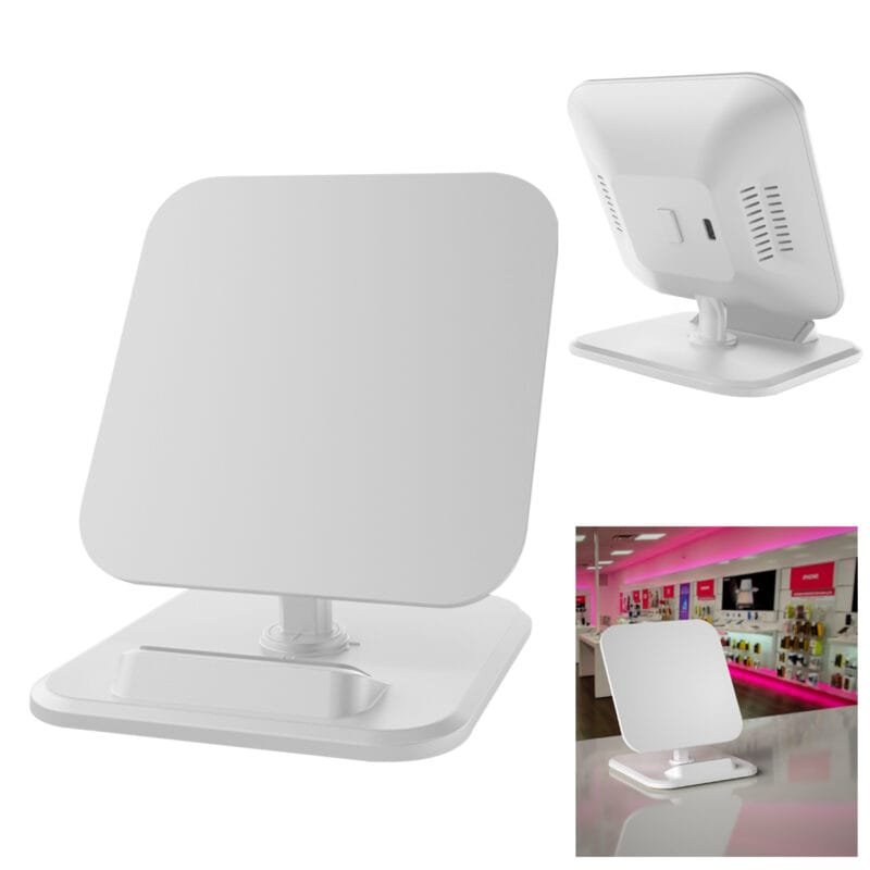 Custom 10w Square Wireless Charger & Stand - 1