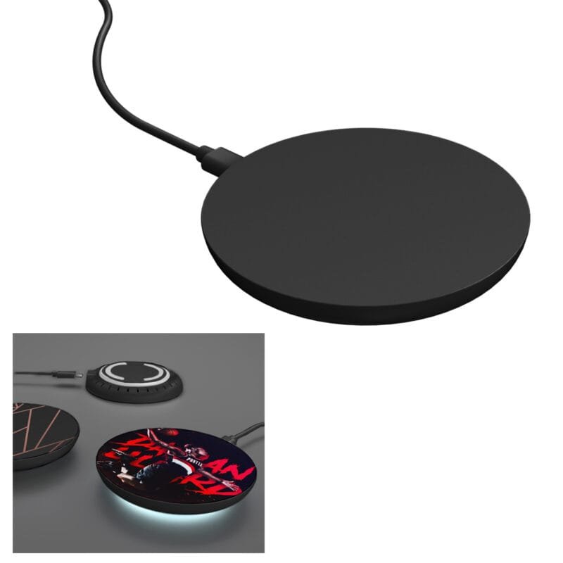 Custom 15w Wireless Charger With Led Light - 1
