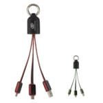 Custom 3-in-1 Light Up Charging Cables