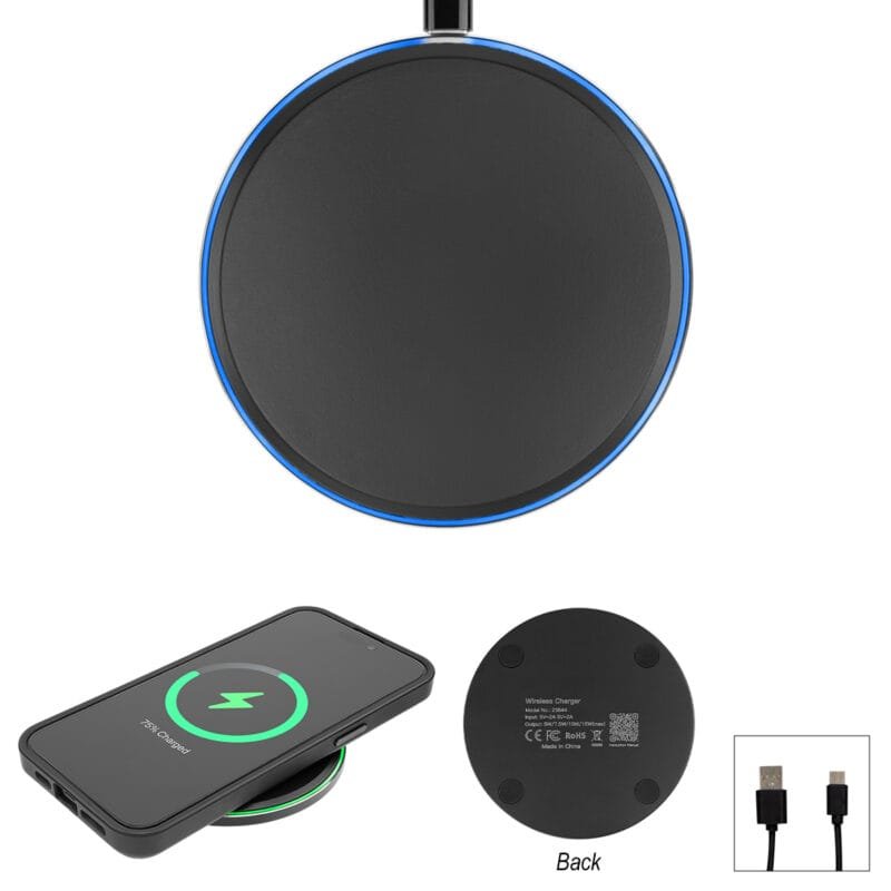 Custom 15w Slim Wireless Charging Pad - 1