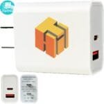 Custom 2 In1 Usb Wall Charger 30w