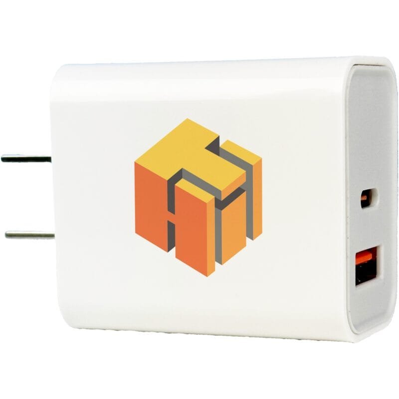 Custom 2 In1 Usb Wall Charger 30w - 2