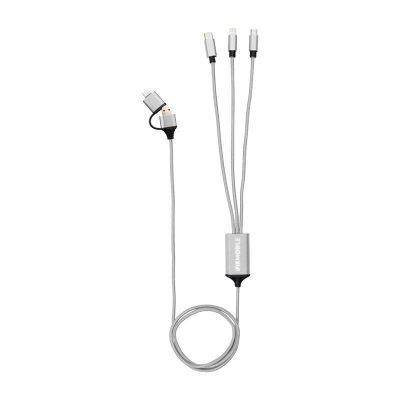 Custom 3' 4-in-1 Charging Cable 2.0 - 2