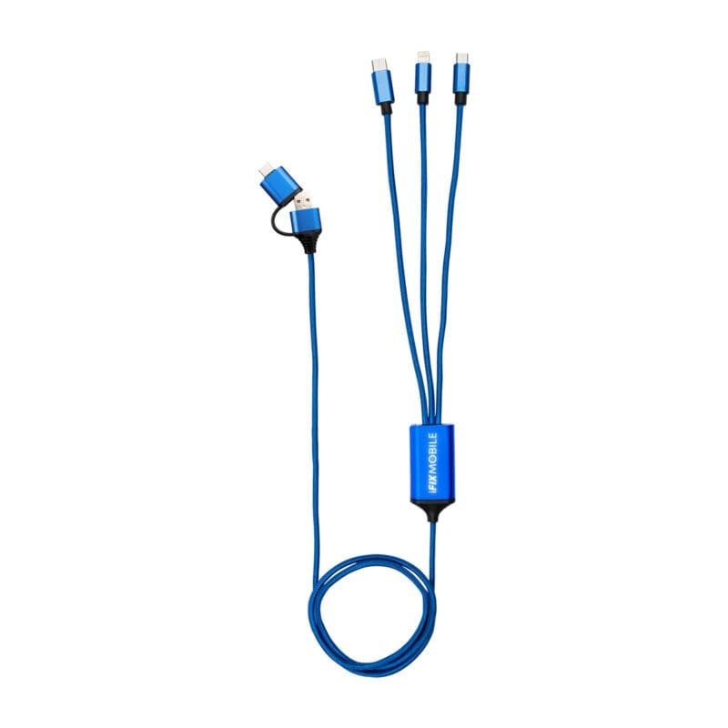 Custom 3' 4-in-1 Charging Cable 2.0 - 6