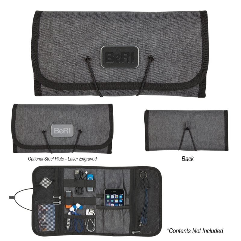 Custom Brandcharger® Phantom Travel & Tech Organizer