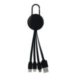 Custom Colorful Clip 3" 1 Charging Cable - 3