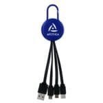 Custom Colorful Clip 3" 1 Charging Cable - 4
