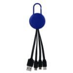Custom Colorful Clip 3" 1 Charging Cable - 5