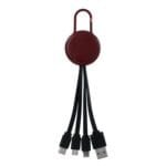 Custom Colorful Clip 3" 1 Charging Cable - 7