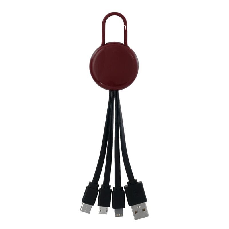 Custom Colorful Clip 3" 1 Charging Cable - 7