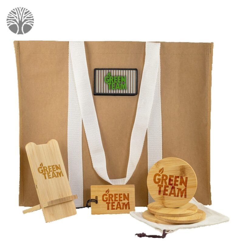 Custom Eco Gift Set with Kraft Tote