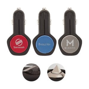 Custom Furios 3-in-1 2.4A Dual USB Car Charger