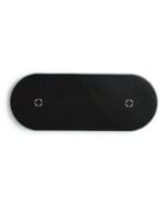 Custom Light-Up-Your-Logo Duo Wireless Charging Pads - 2