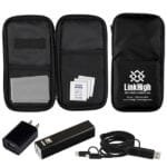 Custom "Los Altos" Cell Phone Charger Travel Kit - 7