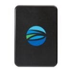 Custom Magnetix Recycled Plastic 5000 mAh Magnetic Powerbank - Black