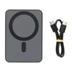 Magnetix-Recycled-Plastic-5000-mAh-Magnetic-Powerbank-Black-102641-001-6 Custom Magnetix Recycled Plastic 5000 mAh Magnetic Powerbank - Black - 6
