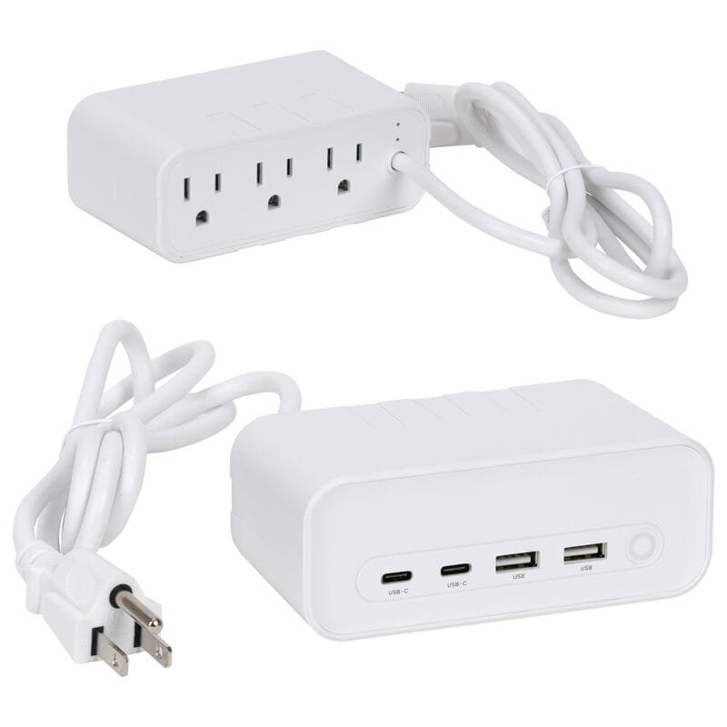USB & AC Outlets