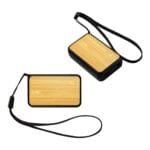 Custom UL 1000mAh NanoCharge Bamboo Power Bank - 1