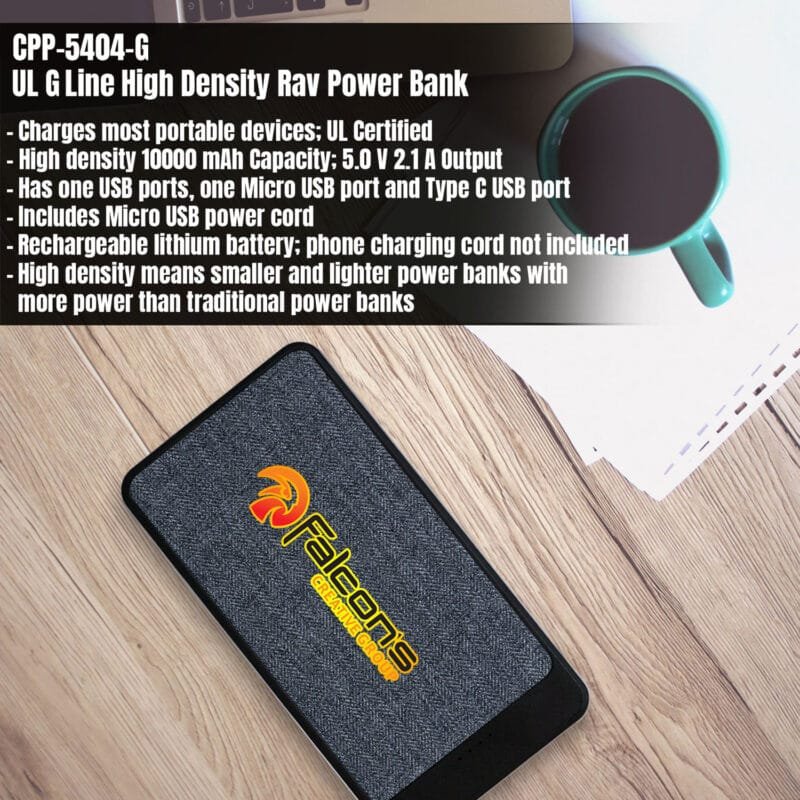 Custom UL G Line High Density Rav Power Bank - 4