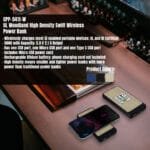 Custom UL Woodland High Density Swift Wireless Power Bank - 8