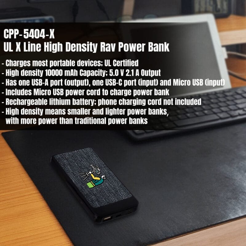 Custom UL X-Line High Density Rav Power Bank - 4