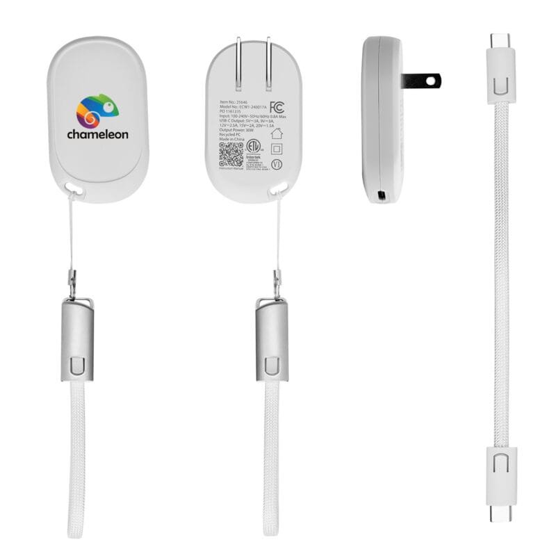 Custom 30w Portable Wall Charger - 4