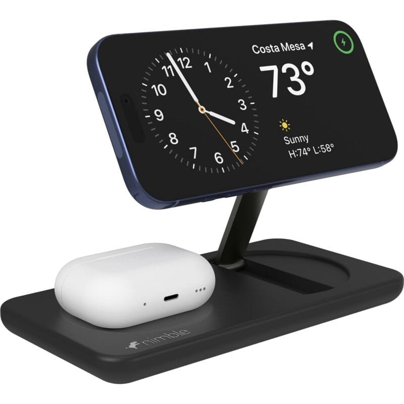 Custom Nimble Podium 2-in-1 Wireless Charging Stand - 8