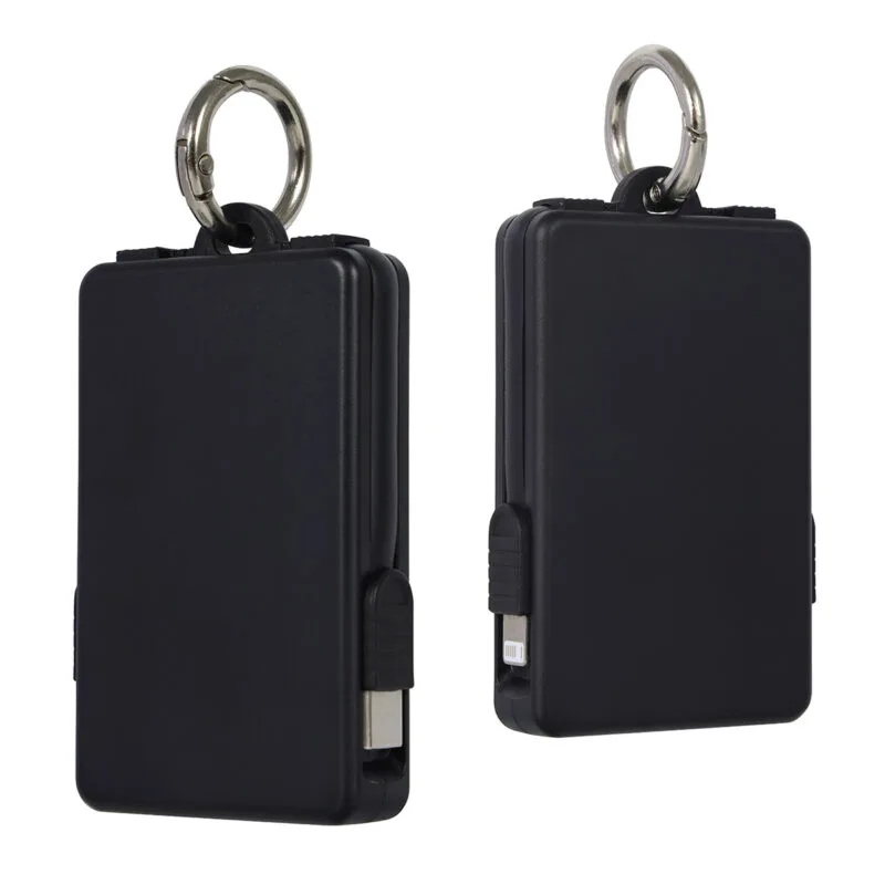 Custom Esprit 2000mAh UL Listed Power Bank with Built-In Cables - 3
