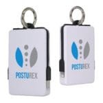 Custom Esprit 2000mAh UL Listed Power Bank with Built-In Cables - 8