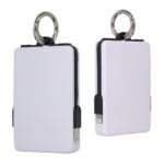 Custom Esprit 2000mAh UL Listed Power Bank with Built-In Cables - 9