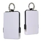 Custom Esprit 2000mAh UL Listed Power Bank with Built-In Cables - 9