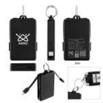 000 Mah Ul Listed Power Bank Key Ring - 1