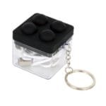 Custom Push Pop Charging Cable with Keyring & Screen Cleaner - 3