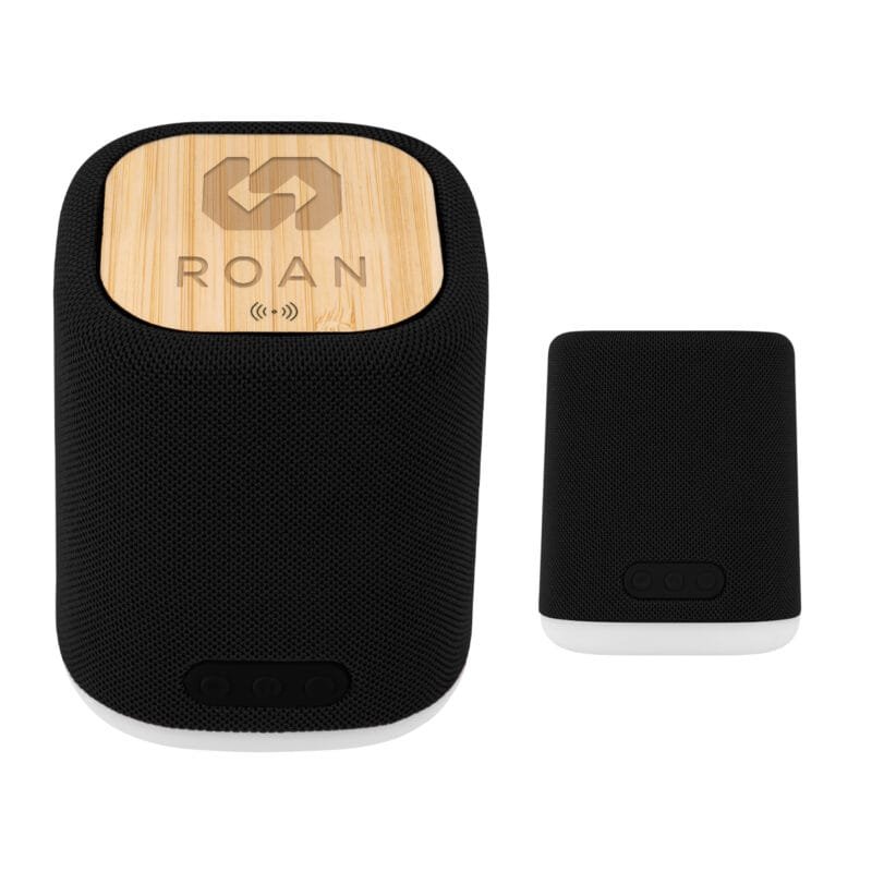 Custom Recycled Light Up Speaker & Wireless Charger - 2