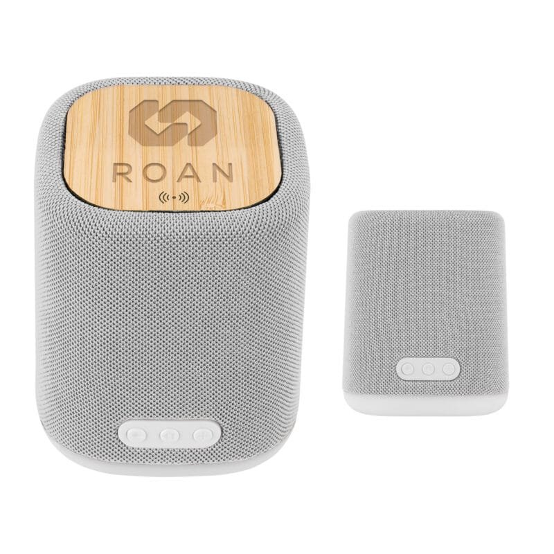 Custom Recycled Light Up Speaker & Wireless Charger - 4