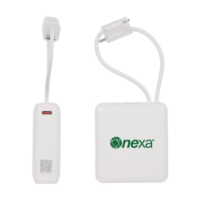 Custom Vanguard 10000mAh 20W PD Power Bank with Charging Cable Lanyard - 6