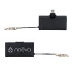 Custom Bijou 1200mAh UL Listed Power Bank with USB-C Tip & Keyring - 2