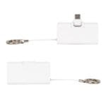 Custom Bijou 1200mAh UL Listed Power Bank with USB-C Tip & Keyring - 9