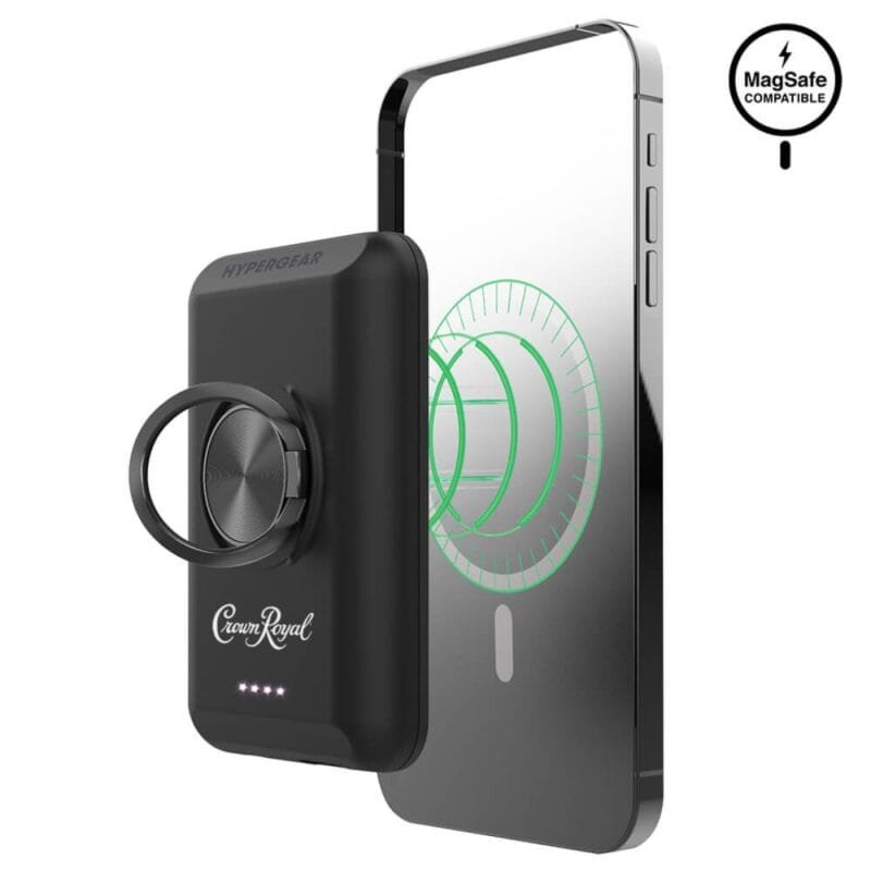 Custom HyperGear 5000mAh Magnetic Wireless Power Bank for iPhone 12+ Series