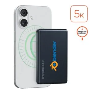 Custom HyperGear Power Pack Mag Ultra-Slim Magnetic Wireless Fast Charge Power Bank