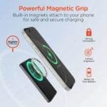 Custom HyperGear Power Pack Mag Ultra-Slim Magnetic Wireless Fast Charge Power Bank - 5