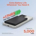 Custom HyperGear Power Pack Mag Ultra-Slim Magnetic Wireless Fast Charge Power Bank - 6