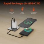 Custom HyperGear Power Pack Mag Ultra-Slim Magnetic Wireless Fast Charge Power Bank - 9
