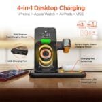 Custom HyperGear PowerFold X-Ray 4-in-1 Foldable Wireless Charging Stand with 15W Wireless Fast Charge - 3