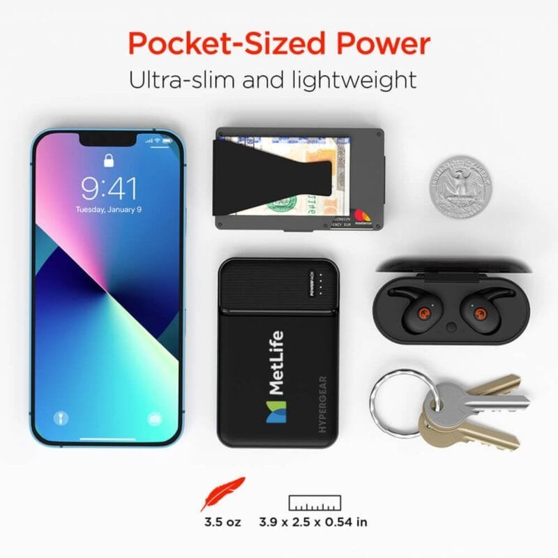 Custom HyperGear PowerPack Mini 20W PD Power Bank 5K - 5000mAh - 6
