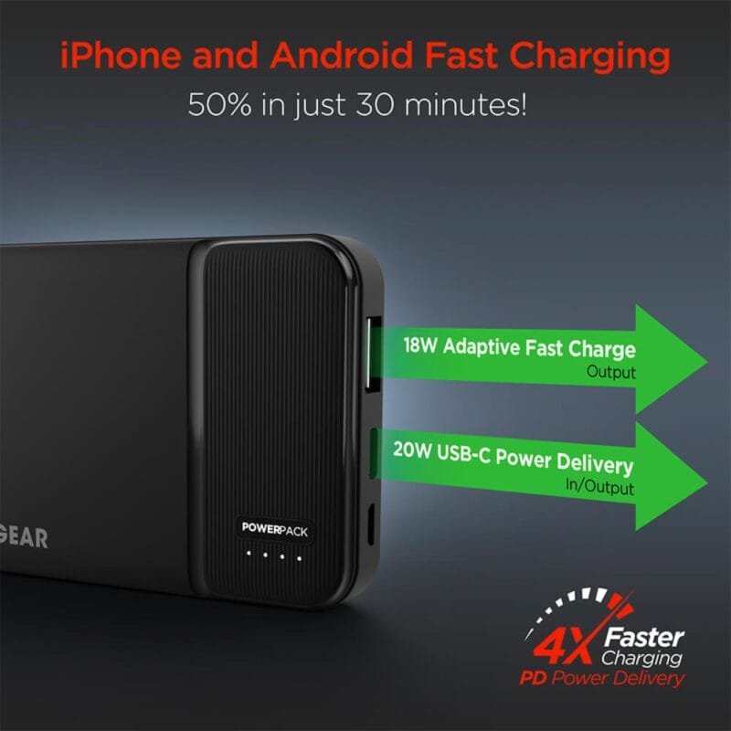 Custom HyperGear PowerPack Mini 20W PD Power Bank 5K - 5000mAh - 7