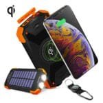 Custom HyperGear Solar 10000mAh Wireless Power Bank