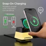 Custom Hypergear PowerFold Cube 3-in-1 Wireless Charging Stand with 15W Magnetic Wireless Fast Charge - 5